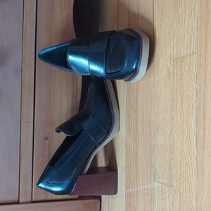 Vince Camuto Ezerna Stacked Heel Loafers